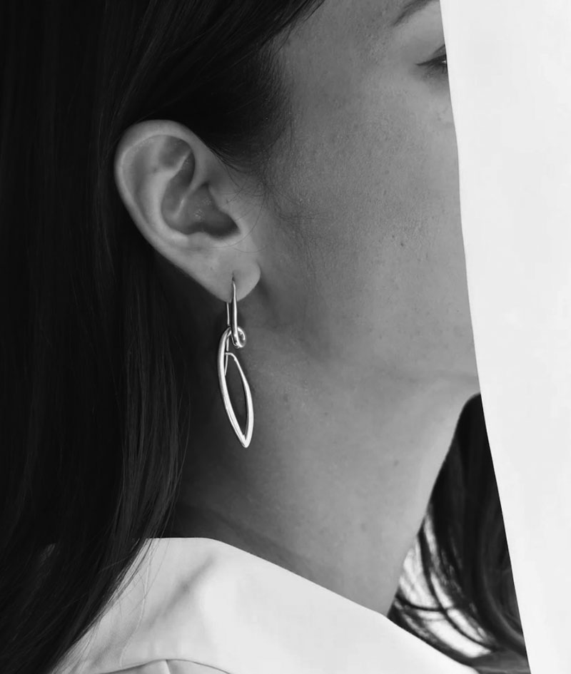 Pendientes de plata DESEO