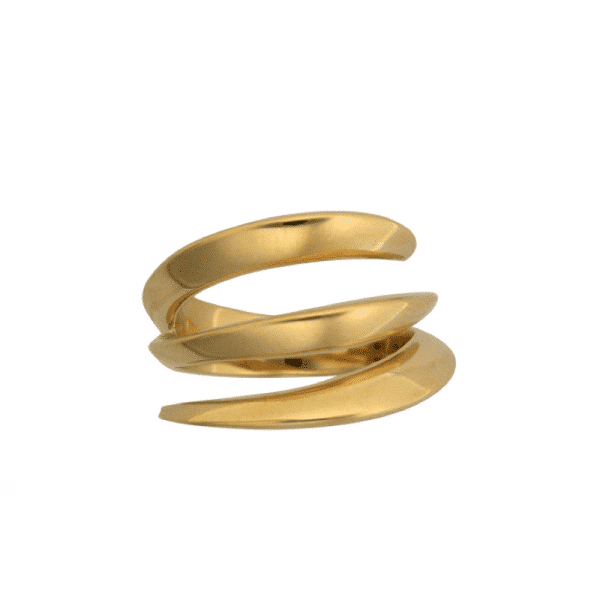 Spiral Gold Ring