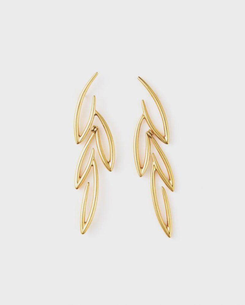 Pendientes de Plata Vermeil OLIVA