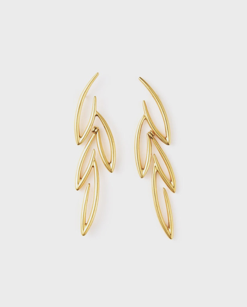 Pendientes de Plata Vermeil OLIVA