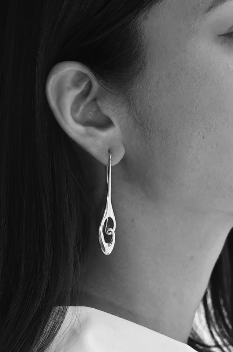 Pendientes de plata DESEO